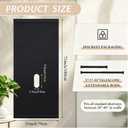 GloryHole Doorway Tension Rod Glory Hole Kit Door Adjustable Height, 31.5"W x 68.9"L