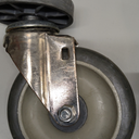 Premium 5" Metro Shelving Brake Casters with Floor Protective Wheels - Set of 3 (No Brake)