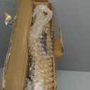 Gold Decorative Tray for Coffee Table with Handles, Plastic Rectangular Serving Tray for Living Room, Bathroom, Outdoors, 11.8"*17.3"