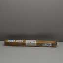 Amazon Basics Tension Curtain Rod, Adjustable 24-36" Width - White, Classic Finial