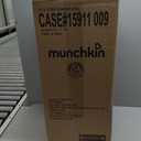 Munchkin STEP Diaper Pail Powered by Arm & Hammer, #1 in Odor Control, Award-Winning, Includes 1 Snap, Seal & Toss Bag, 1 Starter Refill Ring, and 1 PUCK Baking Soda Cartridge