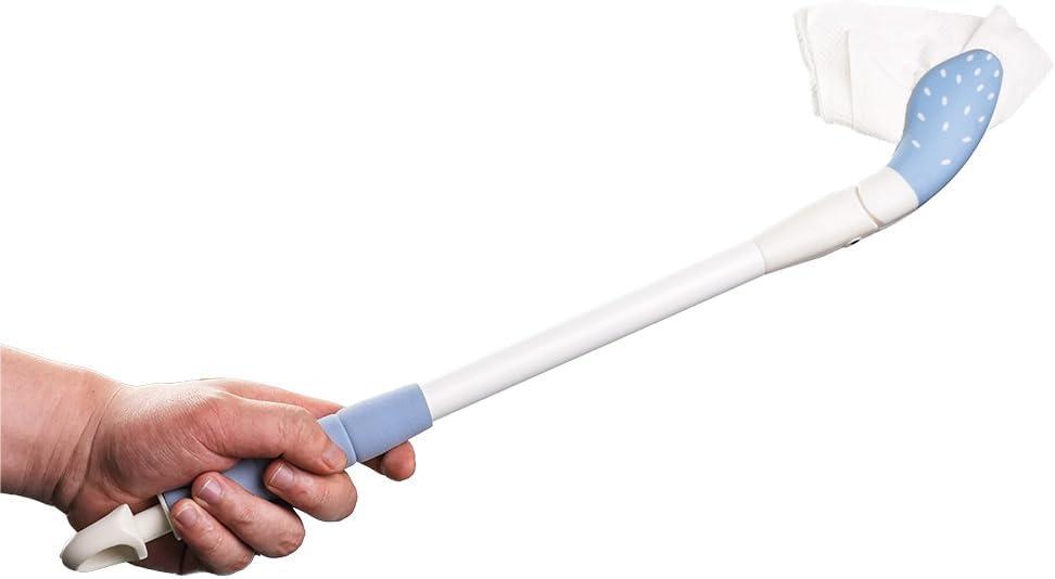 EASACE Toilet Wiping Aid, 18 Inch Extended Reach Comfort Tool, Self Assist Tissue Holder for Limited Mobility, Seniors