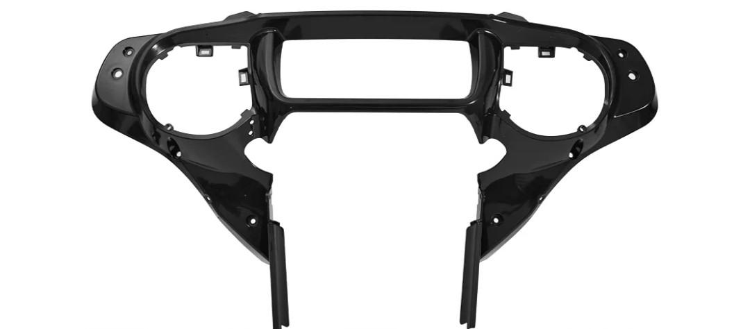 LUXEMOTO Front Inner Fairing for Street Glide 2024, Black Inner Fairing Cowl Speedometer Speaker Cover for Harley Street Glide FLHX 2024-2025, CVO FLHXSE 2023-2025,FLHXU 2025 Accessories