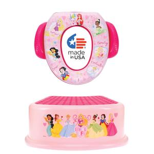 Disney Princess "Loving Life" 2 Piece Essential Potty Training Set - Soft Cushion
