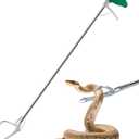 47" Extra Heavy Duty Snake Tongs Reptile Grabber Catcher Wide Jaw Handling Tool