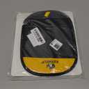 Pet Hair Removal Glove for Dogs & Cats, Newly Upgraded Reusable Electrostatic Pet Hair Glove, Magic Brush Pet Hair Remover Tool for Clothing, Couch, Carpet, Car Seat (BlackYellow), 9.5" x 6.7"