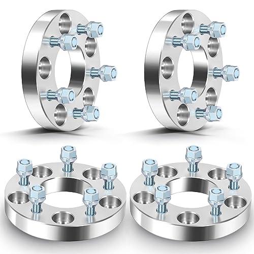 ECCPP 4PCS 1" Conversion Wheel Adapters 5x5 to 5x4.75 12x1.5 Studs Fit for Chevrolet Caprice Classic (1990-1997) | for Chevrolet Impala SS (1994-1997)-NOT FIT Stock Rims