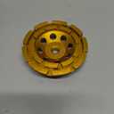 KSEIBI 644116 Diamond Concrete Grinding Wheel 4 1/2" x 5/8"-11 for Polishing and Cleaning Stone Concrete Surface, Cement, Marble, Rock, Granite, and Thinset Removing, Angle Grinder Wheels Cup