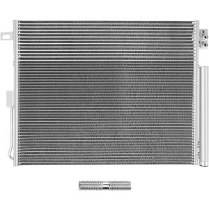 Air Conditioning A/C Condenser Compatible with Jeep Grand Cherokee 2011-2020, Jeep Grand Cherokee L 2021 / Dodge Durango 2011-2021# 3893, 4770810, 55038003AE, 55038003AF, 55038003AG