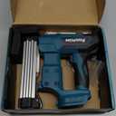 Cordless Brad Nailer 2-in-1 Compatible with Makita Battery, 5/8 to 1-1/4 Inch Electric Nail Gun/Staple Gun, 18 Gauge Nail Gun Brushless Motor with 1000 Nails for Wood Carpentry