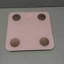 Ovutek Smart Scale for Body Weight, Digital Bathroom Scale BMI Weighing Body Fat Scale, Accurate Body Composition Scale Monitor for People's Health with Smartphone App, Compact Size, 400lb (Pink)