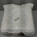 SafeRest Waterproof Queen Size Mattress Protector - Viscose Derived from Bamboo - Fitted with Stretchable Pockets - Machine Washable Viscose Blend Mattress Cover for Bed (Off White)