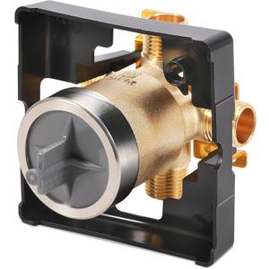R10000-UNBX Universal Shower Valve Body Replacement Delta Faucet R10000 UNBX MultiChoice Bathtub and Shower Valve Body for Tub Faucet Trim Kits, Fits Single or Dual Function Delta Faucet Trim Set