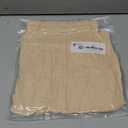 Womens Wide Leg Cropped Pants Drawstring Casual Palazzo Pants Loose Flowy Lounge Trousers with Pockets Apricot (Beige, L)