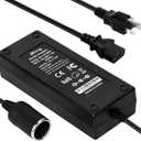 JRing AC to DC Converter 10A 110-220V to 12V Under 120W Car Cigarette Lighter Socket Power Adapter for Car Vacuum Tire Inflator and Other Car Devices