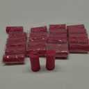 24Pcs Red Jumbo Perm Rods For Long Hair, Plastic Cold Wave Rods For Hair Rods,Jumbo Size Curling Perm Rods for Women Home Hairdressing