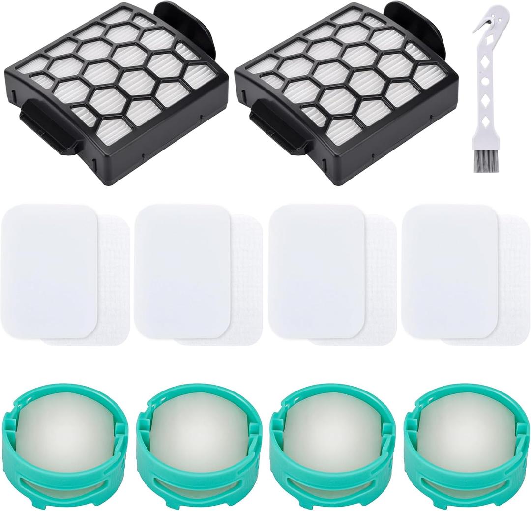 ZU102 Filter for Shark ZU100 Odor Neutralizer Cartridges for Shark ZU102 Pet Upright Vacuum Replacement Parts # 1238FT60 & 1239FT60 & 1541FC3000