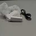 Glocusent Innovative Tri-Head Book Light for Reading in Bed, 3 Colors & 5 Brightness Levels, 1000mAh Rechargeable Reading Light with 30-Min Timer, 10-100Hrs, Partner Friendly, Perfect for Book Lovers (White)