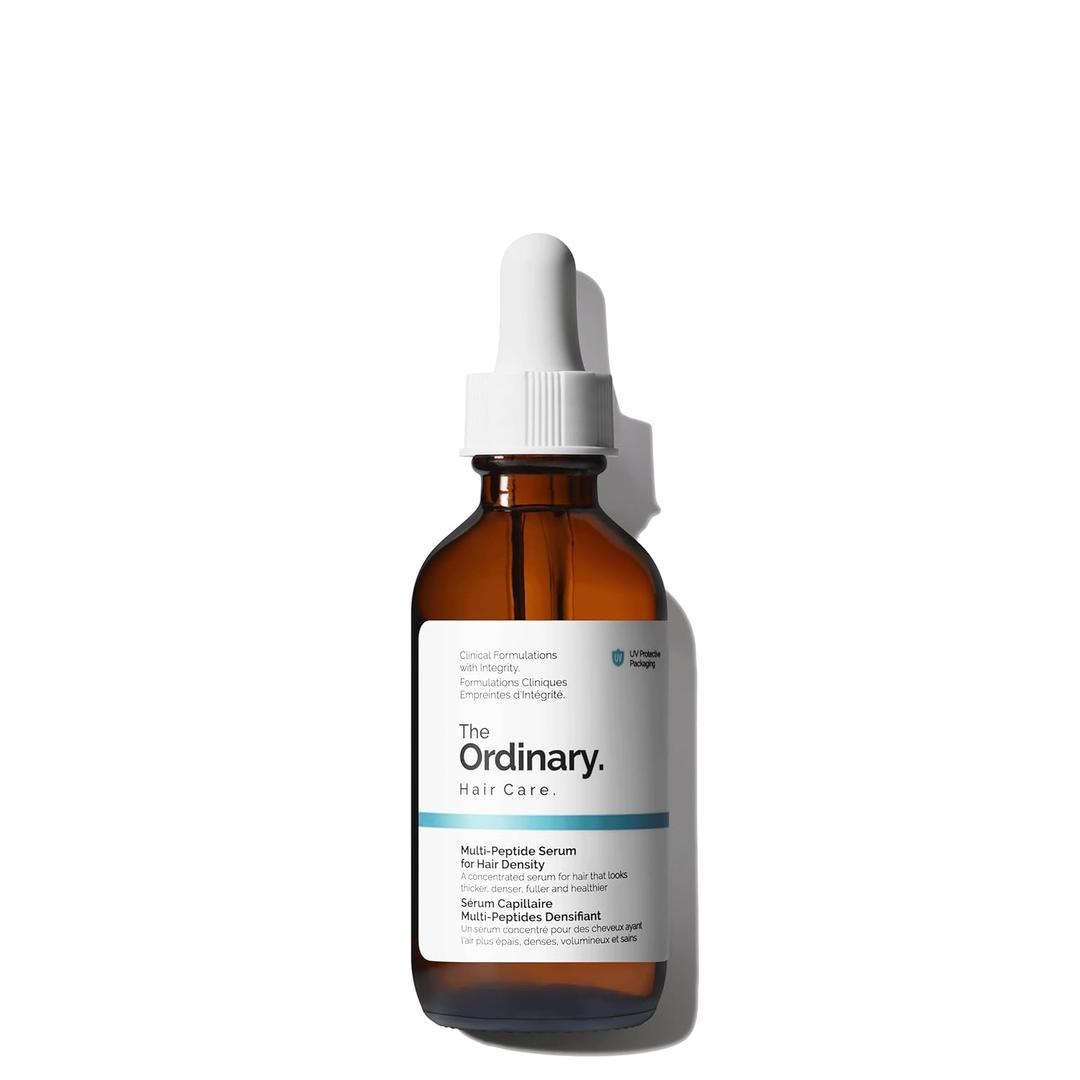 The Ordinary Multi-Peptide Serum for Hair Density, Peptide-Powered Formula for Thicker, Fuller Looking Hair (2 Fl Oz (Pack of 1))
