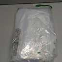 Clawfoot Tub Shower Curtain, Wrap Around Clear Shower Curtain Liner with 6 Bottom Magnets PEVA Extra Wide Bathtub Curtain for Bathroom Vintage Freestanding Tub, Size 85inch Tall 106inch Wide