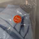 AOBUTE Women Halloween Princess Costume Puff Sleeve Blue Maxi Dress with Belt XS