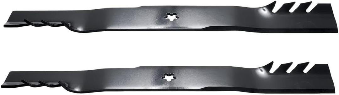 Oregon Lawn Mower Blades, 2 Pack, Gator G3 Mulching Blades, Lawn Mower Parts, 22-7/8" Length, 46" Deck, Fits Most Standard Mowers Such as Ariens, AYP, Dixon, Husqvarna, Poulan, Stens and More (96-370)