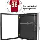 Americanflat 18x24 Kids Jersey Display Case - Black