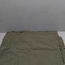 MIULEE Decorative Throw Pillow Covers Neutral Linen Fringe Throw Pillows Euro Shams Set of 2 Olive Green Boho Farmhouse Cushion Covers for Couch Sofa Bed Living Room Spring Home Decor 24x24 Inch