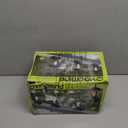 Dynaming Solar Flame Post Lights Outdoor, Solar Powered Lamps Fence Post Cap Lights, Flickering Flame LED Lantern Decorative Waterproof for Garden Deck Patio, Fit 4x4, 5x5 or 6x6 Wooden Posts, 2 Pack (Black)