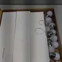 3FT/36 Inch Light Up Marquee Number 0-9, White Frame KT Board Plug-in KT Board With Bracket Warm LED Party Decorative Light Decoration For Birthday Party Anniversary (NUMBER 4)