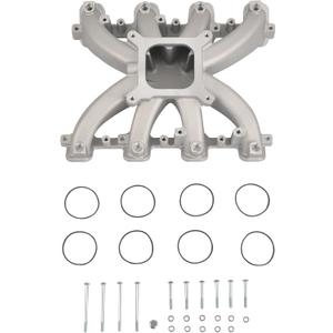 Intake Manifold Single Plane Compatible with GM LS3 L92300-136, w/Gasket