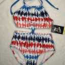 Art Class Blue Red White One Piece Swimsuit Girls Size XS (4/5)