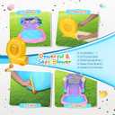 Whubefy Inflatable Bounce House for Kids 3-6, Bouncy House Indoor,Jumping Castle with Blower for Kids,Bounce Castle 161 X 82 X 63 in for Party,Backyard