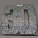 Eploger 30th Birthday Decorations Silver Glitter Number 30 Sign Decorations, 30th Centerpieces for Table Decorations, 30th Anniversary Decorations, Number 30 Table Topper Decor