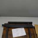 Microwave Stand, 2 Tier Microwave Shelf for Kitchen Shelving Countertop Organizer. Carbon Steel, Wood Panel, Sturdy and Not Shaking Kitchen Rack That Can Withstand 200 Lbs Weight