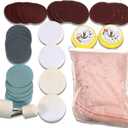 Glass Polishing Kit, 34Pcs/Set Multifunctional Scratch Remover Window Repair Tool, Cerium Oxide Polishing Powder Polishing Pad and Wheel for Windscreen and Glass