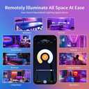 Smart Light Bulbs Work with Alexa Google Assistant, 1600LM Ultra Bright Smart Bulb, 13W 150W Equivalent RGBCW Color Changing Light Bulbs 2P, Bluetooth 2.4GHz Wi-Fi A21 E26 App LED Light Bulb