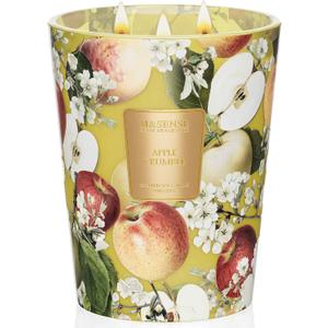 M&SENSE Extra Large Candle Apple Crumble Scented, 3-Wick 35oz 150H Long Lasting, Natural Soy Wax Aromatherapy Candle for Stress Relief, Home Fragrance Housewarming Gifts Candle for Home Decor