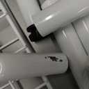 Laundry Rack Metal Frame with Hardware White (No Size No Brand)