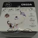 ORSDA Cat Laser Toy, 2-in-1 Interactive Automatic Motion Activated Moving 8 Holes Whack A Mole Feather, USB Rechargeable Electronic Smart Sensor Kitten Toys for Indoor Exercise