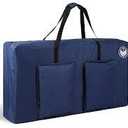 Cornhole Carrying Case, Cornhole Bag Tote Fits 4' x 2' Regulation Size Board, Heavy duty 600D Waterproof Oxford Fabric, Large Pockets for Cornhole Outdoor Games,Only Bag.