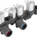 AJU75152602 Washer Inlet Valve Assembly for LG Washing Machine WT7405CW WT7305CV WT7305CW WT7150CW 31452 WT7250CW WT7880HWA WT7300CW WT7900HBA WT7060CV WT7800CW WT7300CV WT7060CW WT7100CW