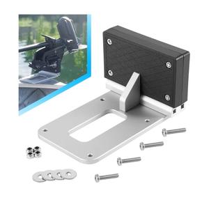 Universal Transom Trolling Motor Mount for Kayaks/Kayak Motor Mount, Universal Fit for Any Boat with A Flat Stern, For Electric Trolling Motors Only, Not for Outboard Engines of Any Size