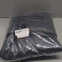 ChrisDowa Grommet Blackout Curtains for Bedroom and Living Room - 2 Panels Set Thermal Insulated Room Darkening Curtains (Dark Grey, 42 x 63 Inch)