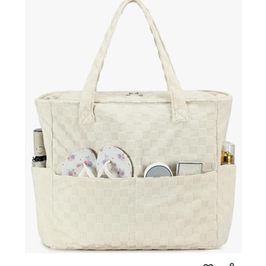 LEDAOU Large Beach Tote Bag Women Waterproof Sandproof Zipper Beach Tote Bag for Pool Gym Grocery Travel with Wet Pocket
Waterproof, Sandproof, Zipper, Pool, Gym, Grocery