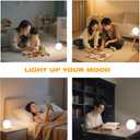 Light Therapy Lamp UV-Free, Full Spectrum 10000 Lux Bright White Light with Adjustable Brightness, Color Countdown Timer