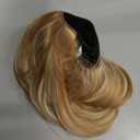 S-noilite Beanie Wig Hair Extensions,11 Inch Short Straight Hair Extensions with Knitted Hat Wigs for Women Winter Ash Blonde with Bleach Blonde