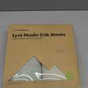 KeaBabies 2-Pack Muslin Crib Sheets for Boys, Girls - 100% Organic Cotton Fitted Baby Crib Mattress Sheet, Soft Breathable Standard Toddler Bed Cover Bedding Set, Neutral, Durable 52x28 (Willow)