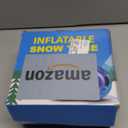 Snow Tube, WOLKEK 40 Inch 2Pack / 47 Inch 1Pack Snow Sled for Kids and Adult, Thickened Heavy Duty Hard Bottom Sleds for Snow with Handles, Winter Toys for Outdoor Sledding Snow Tube Sports