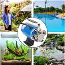Pump with Hose, 115V 1/10HP 330GPH Power Water Pump Transfer Drain Pump, with Suction Hose Kit